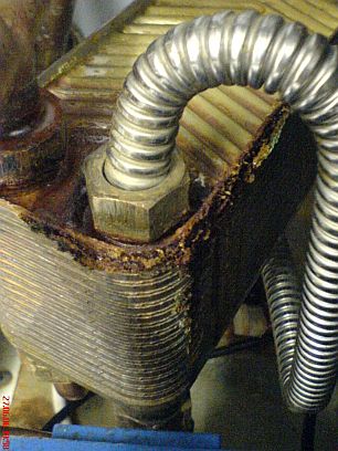Corrosion of a heat exchanger